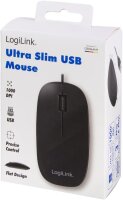 optische Maus, 1000dpiUSB, für Rechts- & Linkshänder geeignet