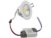 LED-Einbauleuchte "COB-5", 5W, 420lmALU, 3000K,...