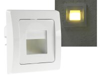 LED-Einbauleuchte DELPHI "COB" weiß 80x80mm, 3000k, warmweiß, 55 Lumen