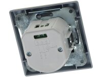 DELPHI Bewegungsmelder 160°, SilberLED geeignet,  250V~, Unterputz, 3-Draht