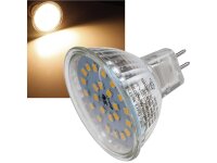 LED Strahler MR16 "H55 SMD"120°, 3000k,...