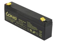 Bleiakku KUNG LONG WP2,2-12 12V/2,2Ah, VdS, 178x34x60mm, 1,06kg