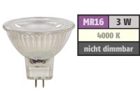 LED-Strahler McShine MCOB MR16, 3W, 250 lm, neutralweiß