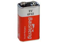 Block-Batterie Super Heavy Duty 9V, Typ 6F22