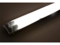 LED-Deckenleuchte für Feuchträume, IP65, 2x 1.700 lm, 4000K, 120cm, neutralweiß