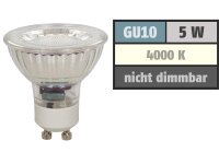 LED-Strahler McShine MCOB GU10, 5W, 400 lm, neutralweiß