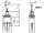 Miniatur-Kippschalter McPower, 250V/3A, 3-polig, 2 Stellungen: EIN / EIN