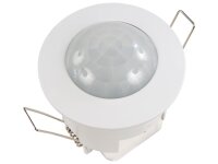 IR Bewegungsmelder McShine LX-630, 360°, 230V / 1.200W, weiß, Unterputz, LED geeignet