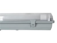 LED-Deckenleuchte für Feuchträume, IP65, 2x 2.000 lm, 4000K, 150cm, neutralweiß