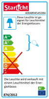 LED-Deckenleuchte für Feuchträume, IP65, 2x 2.000 lm, 4000K, 150cm, neutralweiß