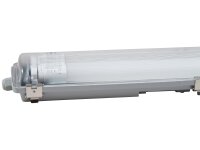 LED-Deckenleuchte für Feuchträume, IP65, 2x 2.000 lm, 4000K, 150cm, neutralweiß