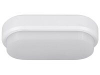 LED-Feuchtraumleuchte Oval IP54, 550lm, 4000K, 8W, 200x100x50mm, neutralweiß