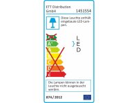 LED Panel McShine LP-1217AN, 12W, 170x170mm, 1.224 lm, 4000 K, neutralweiß