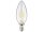 LED Filament Kerzenlampe McShine Filed, E14, 4W, 490 lm, warmweiß, klar