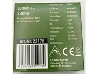 LED-Einbauleuchte "EBL-HV65w", weiß230V, 2W, 2900K, 230lm, warmweiß