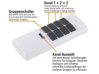 Fernbedienung für "Pilota Casa"433,92MHz, 12 Kanäle, Tasten EIN / AUS