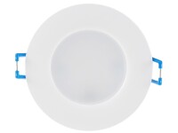 LED-Einbauleuchte "Flat-30 FR-R" 3000KØ85x30mm, 5W, 460lm, IP44, rund, weiß