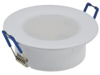 LED-Einbauleuchte "Flat-30 FR-R" 4200KØ85x30mm, 5W, 500lm, IP44, rund, weiß