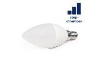 LED-Kerzenlampe McShine, E14, 5W, 400lm, 3000K,...