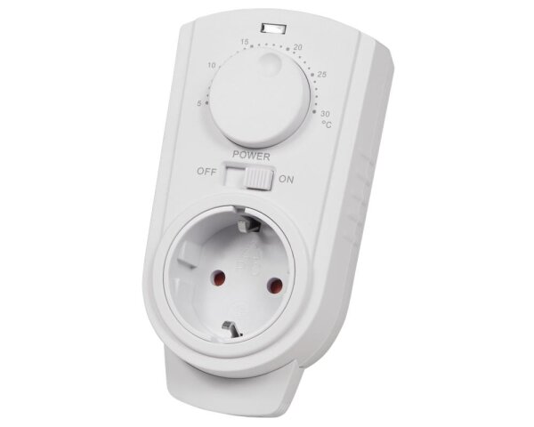 Steckdosen-Thermostat McPower TCU-330 5-30°C, max. 3500W, 230V