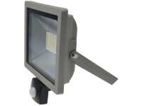 LED-Fluter SlimLine "CTF-SLT30 PIR"30W, IP44, 2960lm, 4200K, Bewegungsmelde