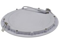 LED Licht-Panel "QCP-22R", Ø 22,5cm230V, 18W, 1300 Lumen, 2900K / warmweiß