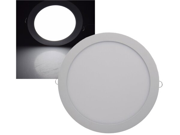 LED Licht-Panel "QCP-30R", Ø 30cm230V, 24W, 2160 Lumen,4200K /neutralweiß