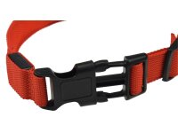 Hunde-Halsband leuchtend mit LED 52-60cm, Größe XL, rot