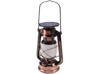 LED Camping Laterne "CT-CL Copper" SOLARØxH 12x23,5cm, warmweiß, dimmbar