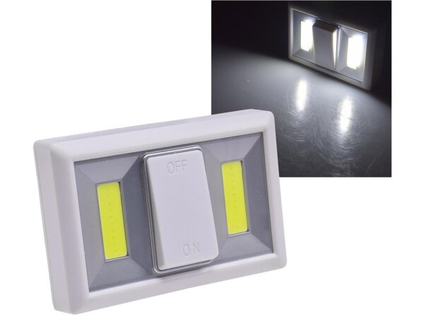 LED Klebeleuchte "CTK2 COB"Batteriebetrieb, 240lm, 6000k, Magnet