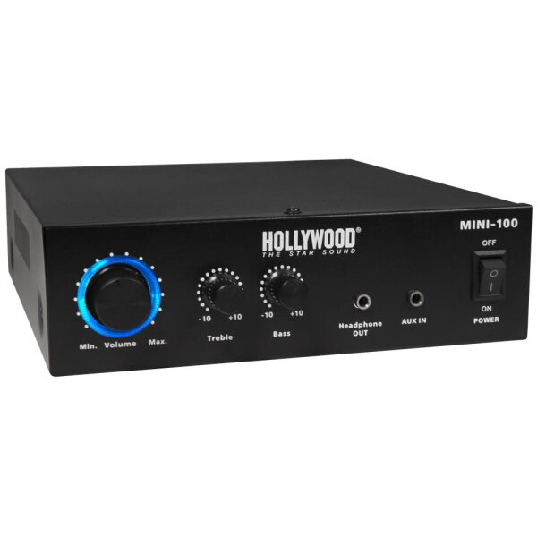 HiFi-Verstärker HOLLYWOOD Mini-100, 100W, 1x Line In