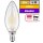 LED Filament Kerzenlampe McShine Filed, E14, 4W, 470lm, warmweiß, step-dimmbar