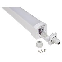 LED Feuchtraumleuchte McShine FL-120, IP65, 3400lm, 4000K, 120cm, neutralweiß, 36W