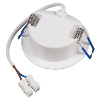 LED-Einbauleuchte McShine EL-500 5W, 400lm, IP44, Ø85x30mm, 4000K