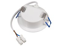 LED-Einbauleuchte McShine EL-500 5W, 400lm, IP44, Ø85x30mm, 4000K