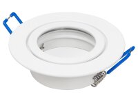 LED-Einbauleuchte McShine Flatty Ø83mm, 5W, 400lm, neutralweiß, IP44