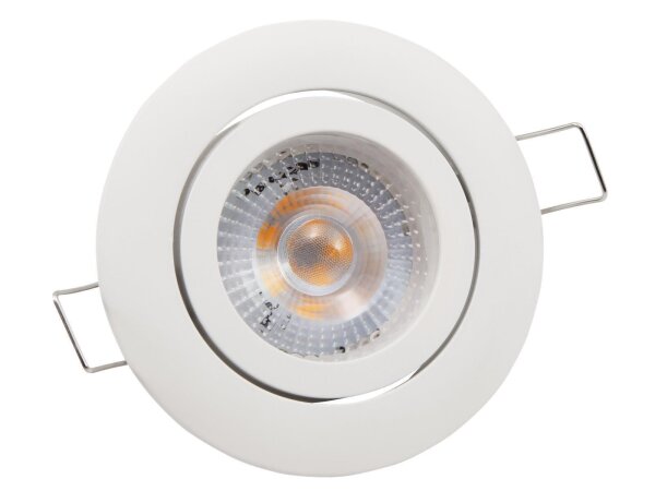 LED-Einbauleuchte McShine Eco-50 5W, 400lm, 3000K, step-dimmbar