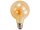 LED Filament Globelampe McShine Retro E27, 4W, 280lm, warmweiß, goldenes Glas