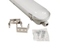 LED Feuchtraumleuchte McShine FL-206, IP65, 2.700lm, 4000K, 18W, 60cm, neutralweiß