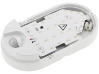 LED Wandleuchte "NIAS" IP54, 3000K10W, 980lm, 140° Bewegungsmelder