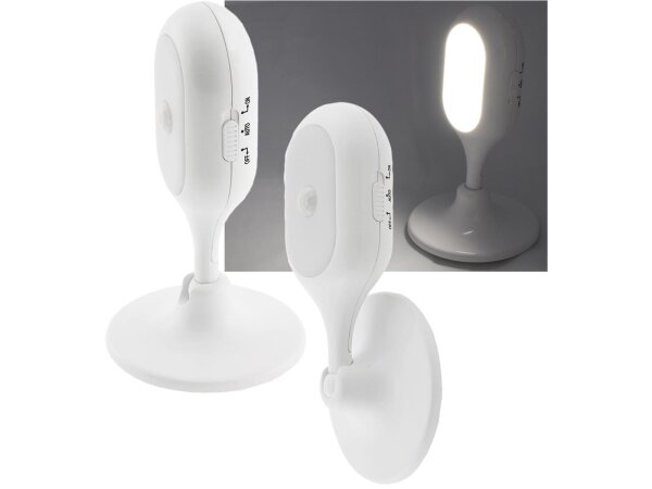 LED Leuchte mit PIR BewegungsmelderBatteriebetrieb, 3x AAA, neutralweiß