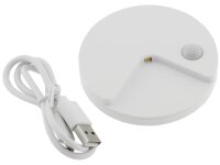 LED Treppenlicht mit BewegungsmelderAkkubetrieb, warmweiß, slim: 14mm flach