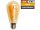 LED Filament Glühlampe McShine Retro E27, 4W, 400lm, warmweiß, goldenes Glas