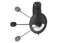 Stereo Headset High Quality, USB, schwarz