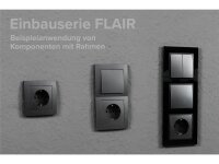 Steckdosen Set McPower Flair Beginner 2S 3-teilig, anthrazit