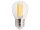 LED Filament Tropfenlampe McShine Filed, E27, 6W, 820 lm, warmweiß, klar