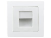 LED-Einbauleuchte McPower Flair 80x80mm, 3000K,...