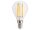 LED Filament Tropfenlampe McShine Filed, E14, 6W, 820 lm, warmweiß, klar