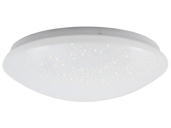 LED-Deckenleuchte McShine Starry-Sky Ø33cm, 18W, 1.260lm, 3000K, Sternenhimmel