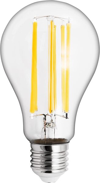 LED Filament Glühlampe McShine Filed, E27, 13W, 1850lm, warmweiß, klar